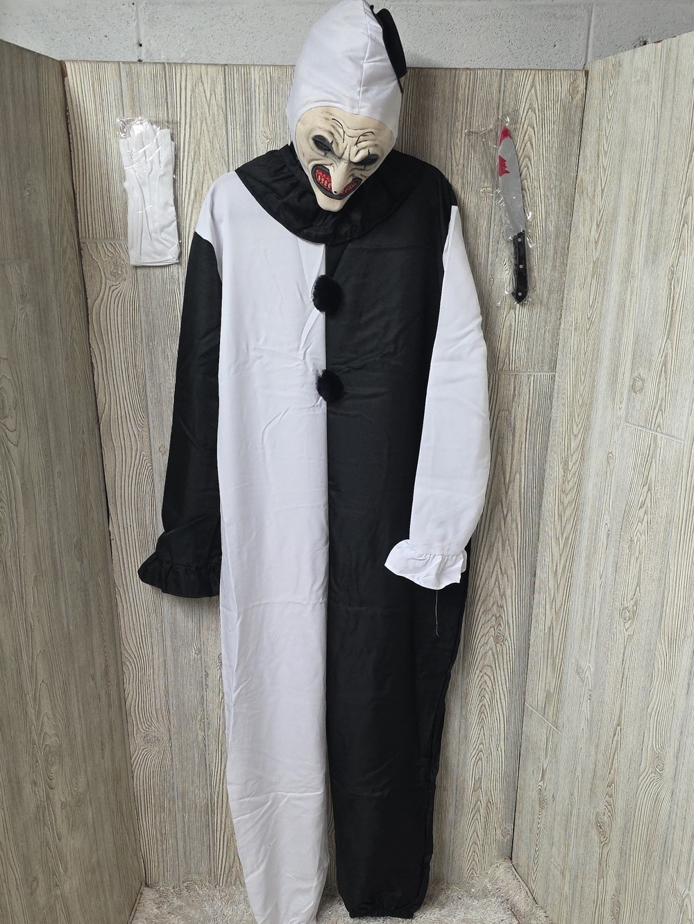 Art The Clown Costume Terrifier Horror Movie Halloween Costume Adult 3XL NEW